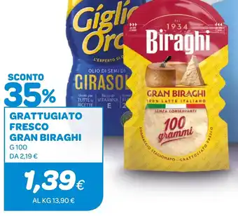 Grattugiato fresco Gran Biraghi