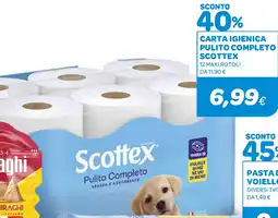 Ekom Carta igienica Pulito Completo Scottex offerta