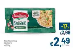 Aldel Discount Mortadellina Galbani offerta