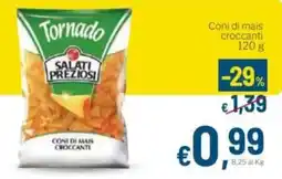 Aldel Discount Tornado Coni di mais croccanti offerta