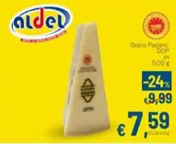 Aldel Discount Grana Padano DOP offerta