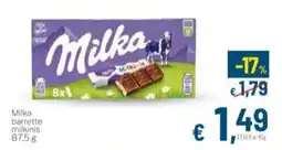Aldel Discount Milka barrette milkinis offerta
