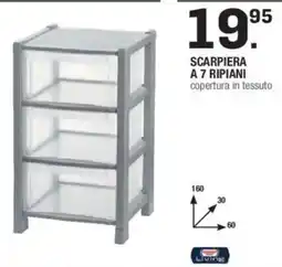 Brico OK Scarpiera a 7 ripiani offerta