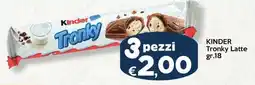 Marketpiù Kinder Tronky Latte offerta