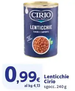 Ok Sigma Lenticchie Cirio offerta