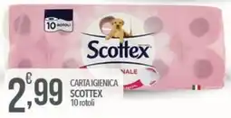 Iper Romagnolo Carta igienica Scottex offerta