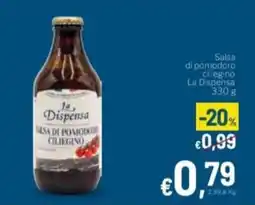 Aldel Discount La Dispensa salsa di pomodoro ciliegino offerta