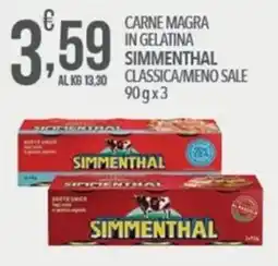 Iper Romagnolo Carne magra in gelatina Simmenthal classica offerta
