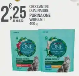 Iper Romagnolo Crocchettini dual nature purina one offerta