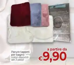 Maxi Nonna Isa Parure tappeti per bagno offerta