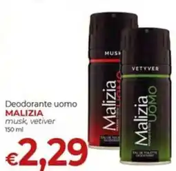 Maxi Nonna Isa Deodorante uomo Malizia musk, vetiver offerta