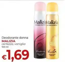 Maxi Nonna Isa Deodorante donna Malizia certezza, vaniglia offerta