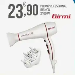 Iper Romagnolo Phon professional bianco Girmi offerta