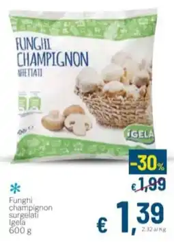Aldel Discount Funghi champignon surgelati Igela offerta