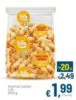 Aldel Discount Arachidi tostate Life offerta