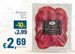 Aldel Discount Bresaola Sosio offerta