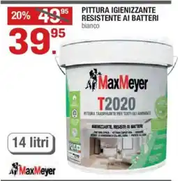 Brico OK Pittura igienizzante resistente ai batteri MaxMeyer offerta