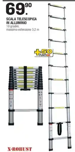 Brico OK Scala telescopica in alluminio X-ROBUST offerta
