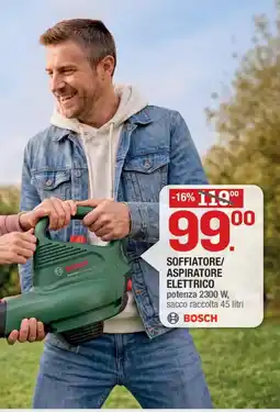 Brico OK Soffiatore/Aspiratore Elettrico Bosch offerta
