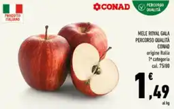 Conad Tuday Mele Royal Gala Percorso Qualità Conad offerta