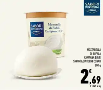 Mozzarella di Bufala Campana D.O.P. Sapori&Dintorni Conad