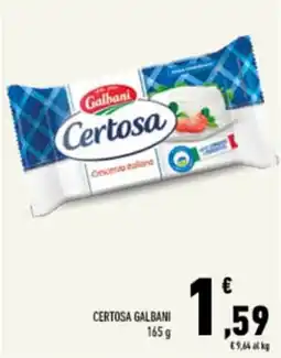 Conad Tuday Certosa Galbani offerta