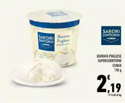 Conad Tuday Burrata Pugliese Sapori&Dintorni offerta