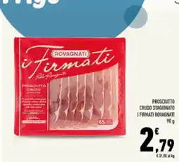 Conad Tuday Prosciutto crudo stagionato i Firmati Rovagnati offerta