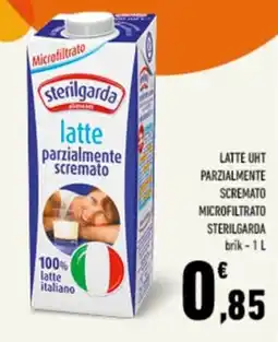 Conad Tuday Latte parzialmente scremato sterilgarda offerta