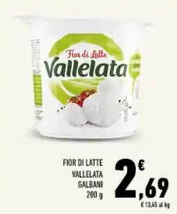 Conad Tuday Fior di Latte Vallelata offerta