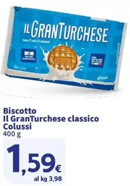 Ok Sigma Biscotto Il GranTurchese classico Colussi offerta
