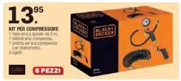 Brico OK Kit per compressore Black+Decker offerta