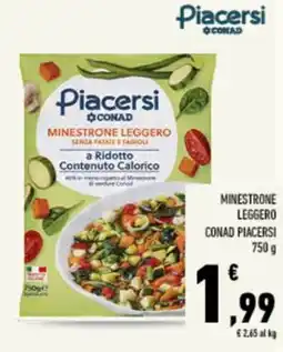 Conad Tuday Minestrone leggero Piacersi offerta