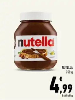 Conad Tuday Nutella offerta