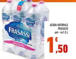 Conad Tuday Acqua naturale Frasassi offerta