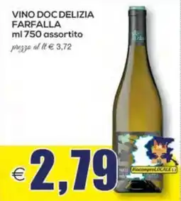 SuperOne Vino DOC Delizia Farfalla offerta