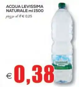 SuperOne Acqua Levissima Naturale offerta