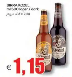 SuperOne Birra Kozel offerta