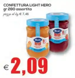 SuperOne Confettura Light Hero offerta