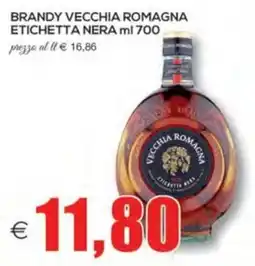 SuperOne Brandy Vecchia Romagna Etichetta Nera offerta