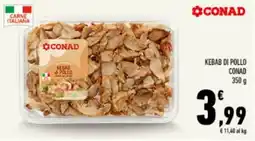 Conad Tuday Kebab di pollo Conad offerta