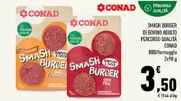 Conad Tuday Smash Burger Conad offerta