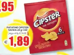 SuperOne Patatine Cipster offerta
