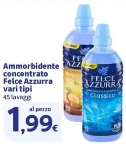 Ok Sigma Ammorbidente concentrato Felce Azzurra offerta