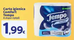 Ok Sigma Carta igienica Tempo Comfort offerta