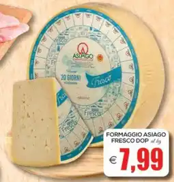 SuperOne Formaggio Asiago Fresco DOP offerta