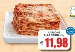 SuperOne Lasagne alla carne offerta