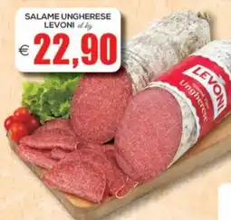 SuperOne Salame ungherese Levoni offerta