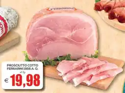SuperOne Prosciutto cotto Ferrarini offerta