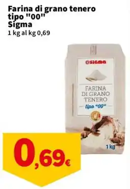 Ok Sigma Farina di grano tenero tipo "00" Sigma offerta